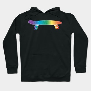 Rainbow Penny Board Hoodie